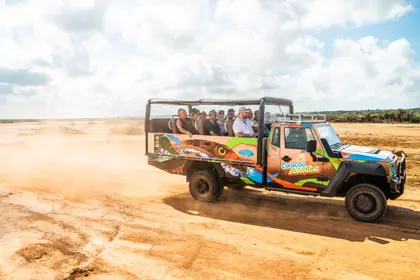 curacao activities jeep west tour